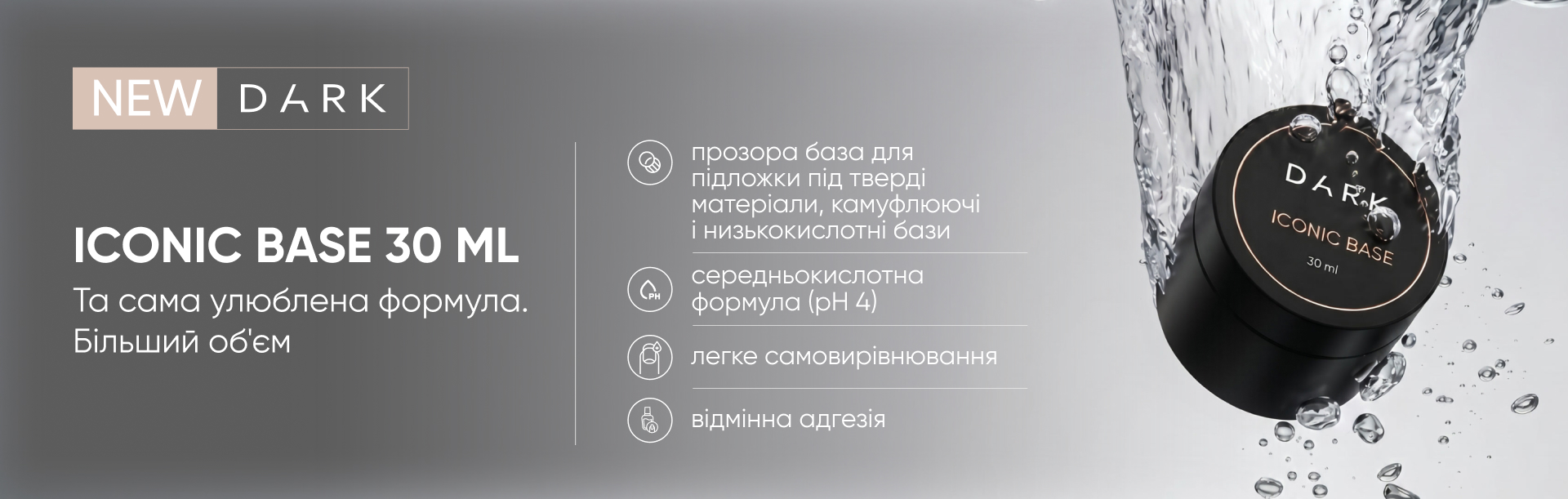 DARK Iconic Base, 30 мл
